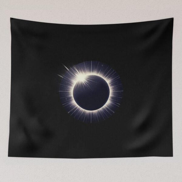 Item preview, Eclipse 2024 Totality designed and sold by BlueGoldArt.