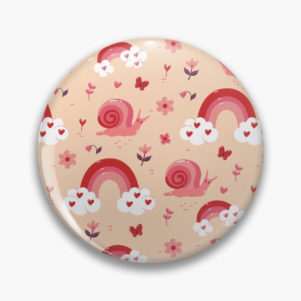 Item preview, snails, rainbows, flowers, hearts designed and sold by burbura.