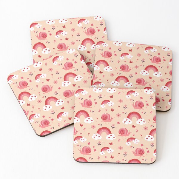 Item preview, snails, rainbows, flowers, hearts designed and sold by burbura.
