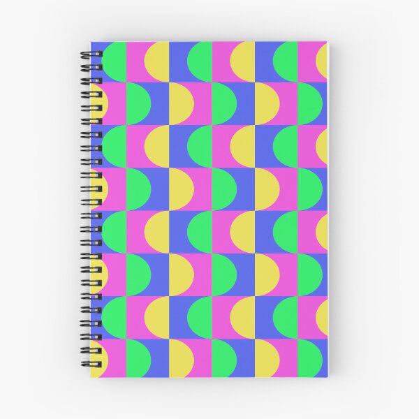 Item preview, bright colorful retro mid century pattern designed and sold by pauloneill-art.