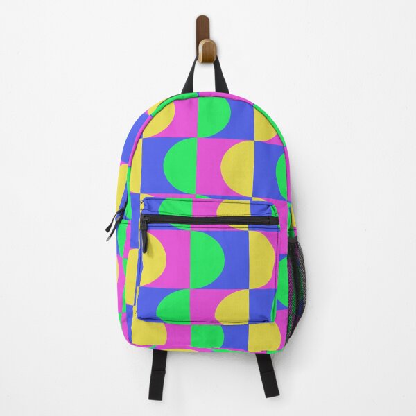 Item preview, bright colorful retro mid century pattern designed and sold by pauloneill-art.