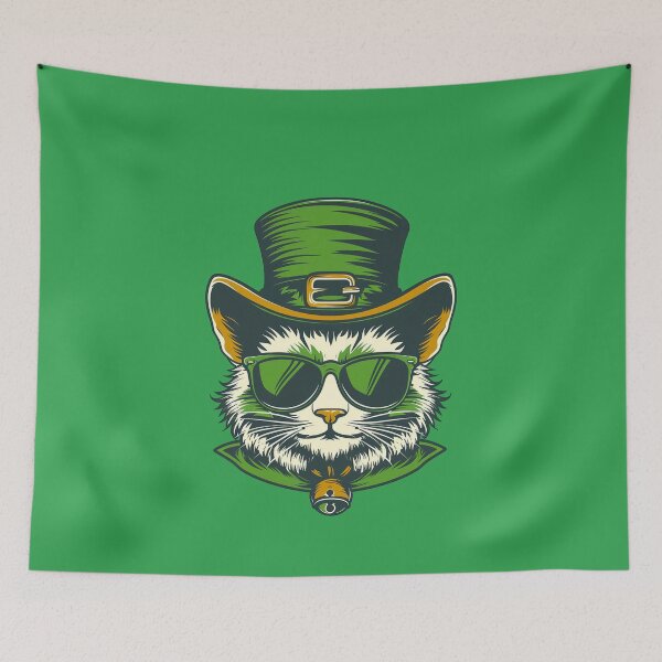 Item preview, Funny Cat Leprechaun Lover St Patricks Day designed and sold by Wild-Co.