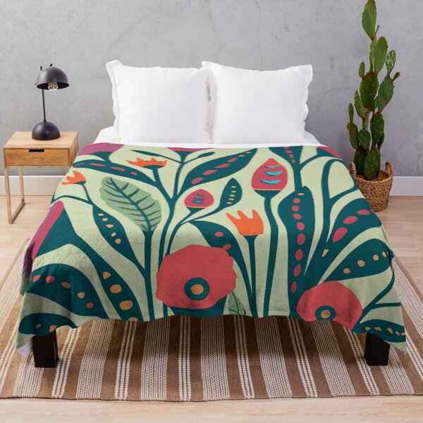Item preview, Blossom Bazaar Flower Market Art  designed and sold by Tamas Das.