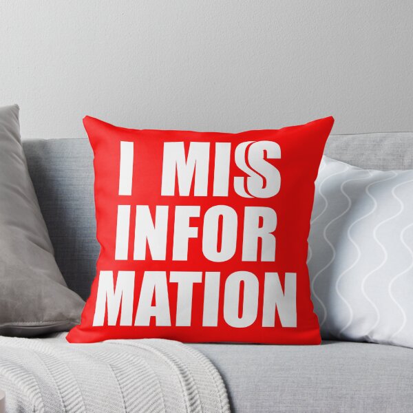 Item preview, I Mis Information   designed and sold by FabSpark.