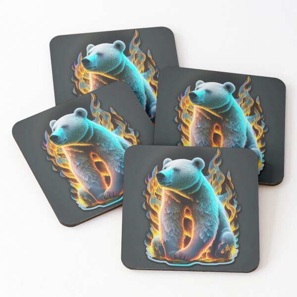 Item preview, Polar Bear in fire designed and sold by Sergey83.