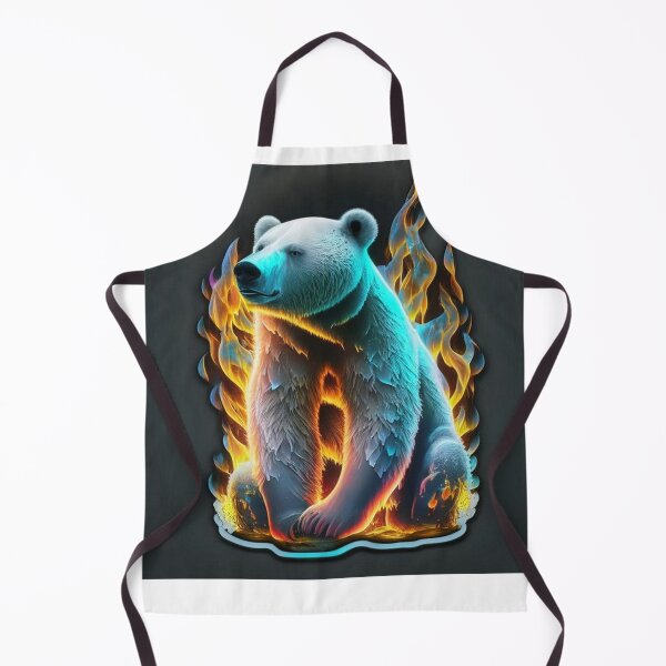Item preview, Polar Bear in fire designed and sold by Sergey83.