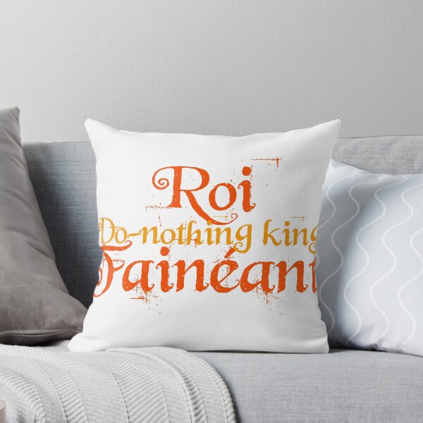 Item preview, roi faineant /do-nothing king/ lazy king  designed and sold by you baba.