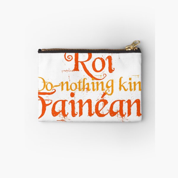 Item preview, roi faineant /do-nothing king/ lazy king  designed and sold by you baba.