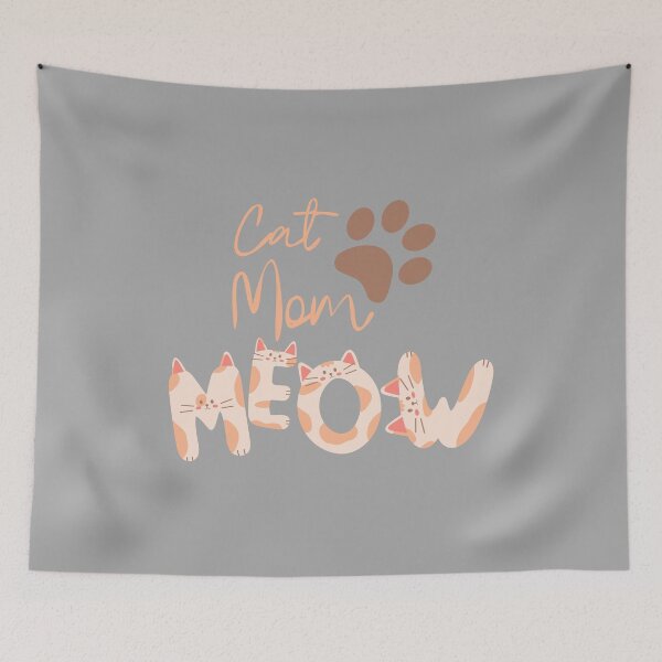 Item preview, Cat mom meow designed and sold by lookvision.