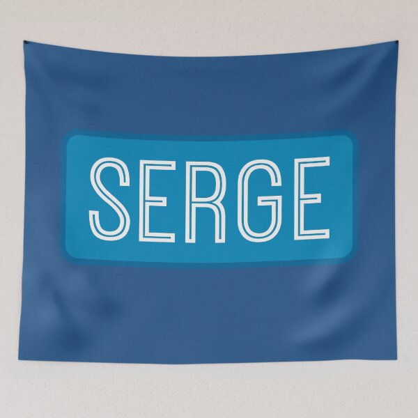 Item preview, Serge Name designed and sold by Jeallan Designs.