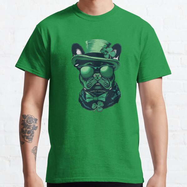 Item preview, Funny French Bulldog Leprechaun Hat St Patricks Day  designed and sold by Wild-Co.