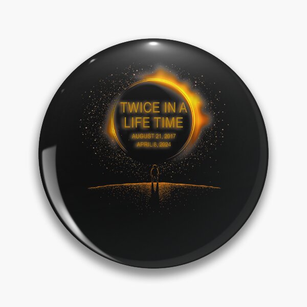 Item preview, Solar Eclipse Funny Twice in Lifetime 2024 Solar Eclipse designed and sold by AlfredPrantl.