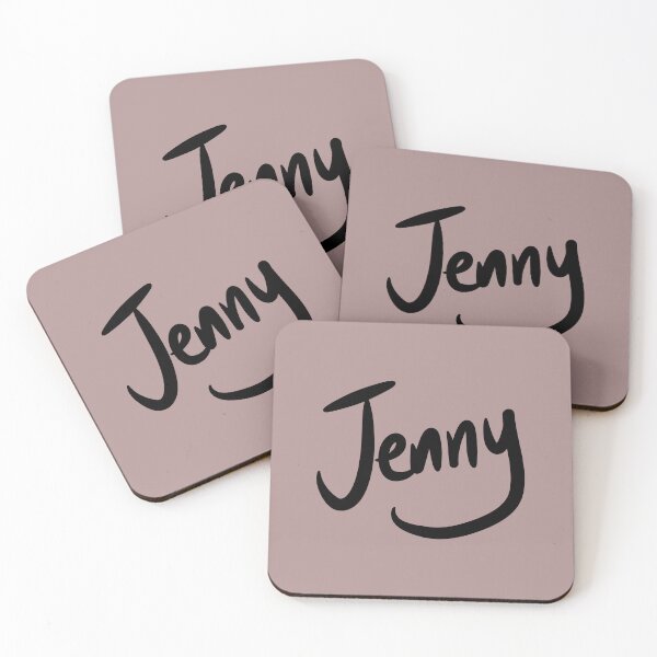 Item preview, Jenny Name Handwriting Signature in Black Text designed and sold by Karen Ekdahl.