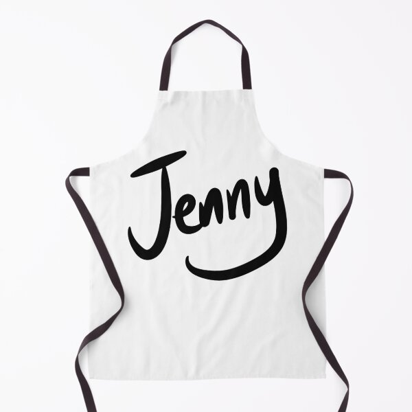 Item preview, Jenny Name Handwriting Signature in Black Text designed and sold by Karen Ekdahl.