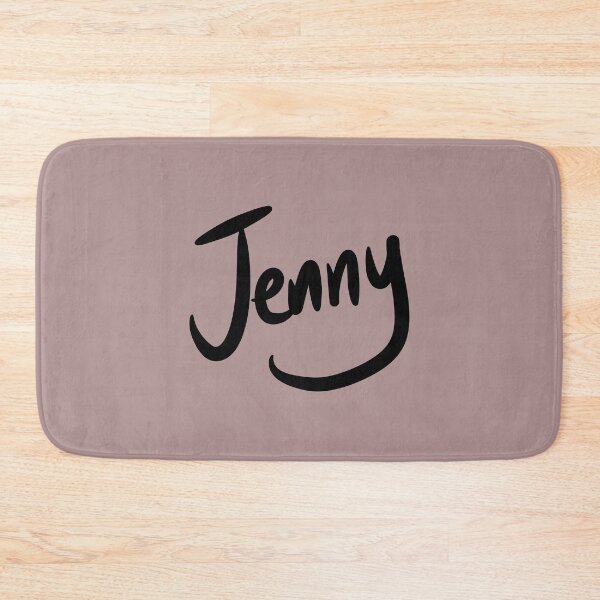 Item preview, Jenny Name Handwriting Signature in Black Text designed and sold by Karen Ekdahl.