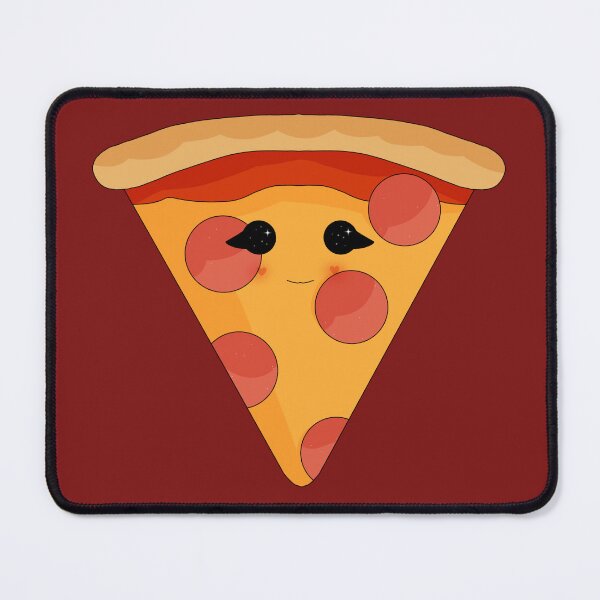 Item preview, A Slice of Pizza with a Smiling Face designed and sold by Maya Vt.