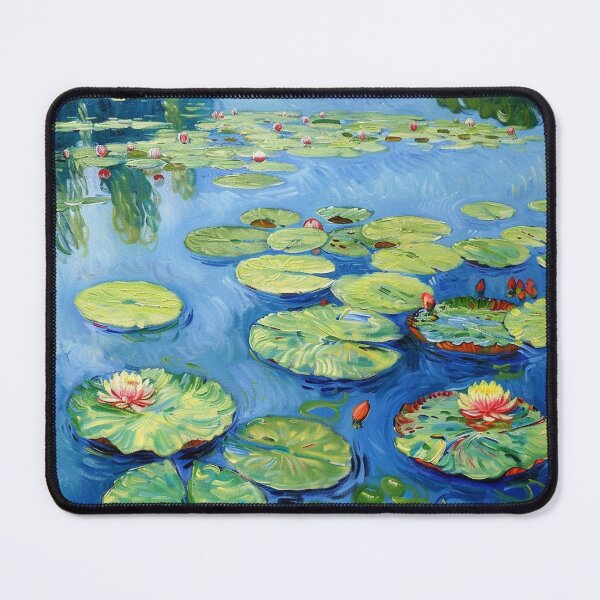 Item preview, A Water Lily Pond designed and sold by ErdmanBerge.