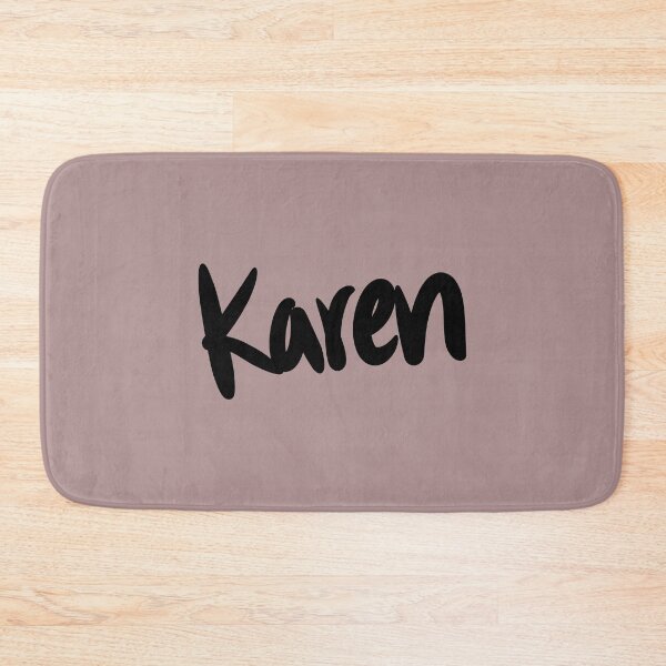 Item preview, Karen Name Handwriting Signature in Black Text designed and sold by Karen Ekdahl.