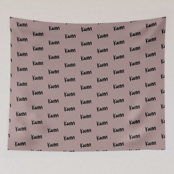 Item preview, Karen Name Handwriting Signature in Black Text designed and sold by Karen Ekdahl.