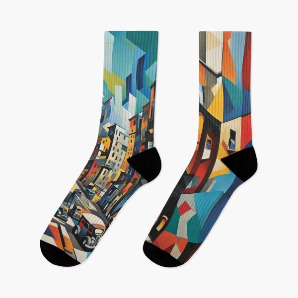 Item preview, Abstract cityscape designed and sold by Random Designs.