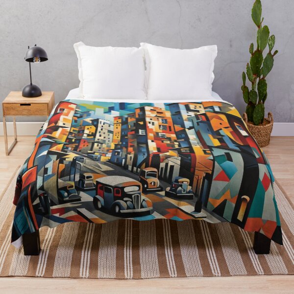 Item preview, Abstract cityscape designed and sold by Random Designs.