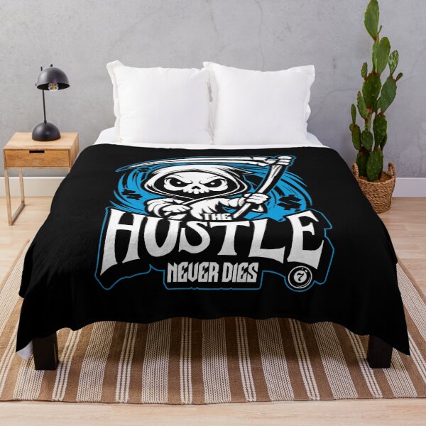 Item preview, The hustle never dies designed and sold by GarmentMonkeyCo.