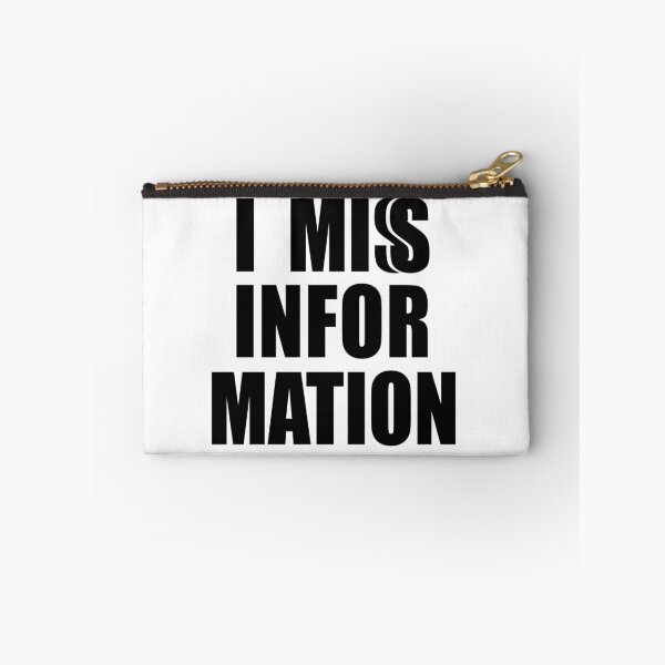 Item preview, I Mis(s) Information   designed and sold by FabSpark.