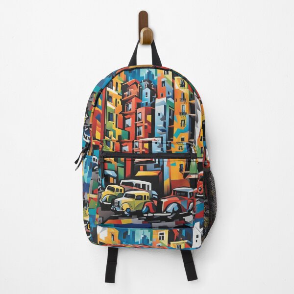 Item preview, Abstract cityscape print designed and sold by Random Designs.