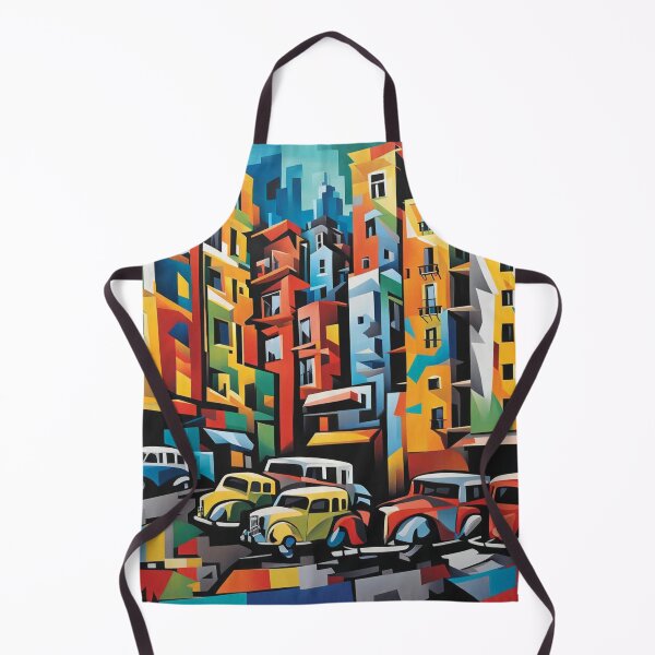 Item preview, Abstract cityscape print designed and sold by Random Designs.