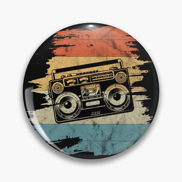 Artikelvorschau, Boombox-Musikplayer, Retro entworfen und verkauft von PaulSDesign.