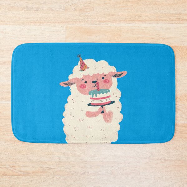 Item preview, cute sheep, happy birthday designed and sold by Mauswohn.