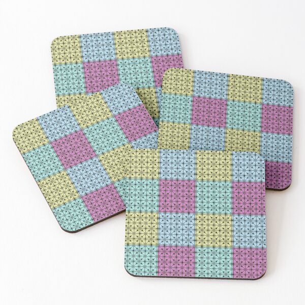 Item preview, Colorful Retro Cute Floral patchwork designed and sold by Artistestella.