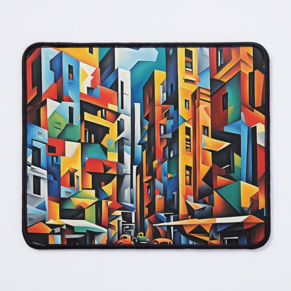 Item preview, Abstract cityscape print 1 designed and sold by Random Designs.