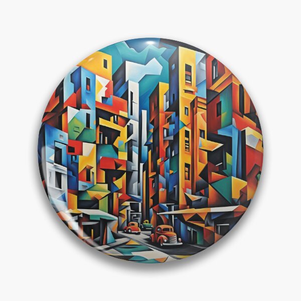 Item preview, Abstract cityscape print 1 designed and sold by Random Designs.