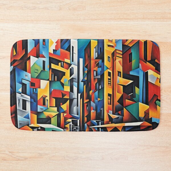 Item preview, Abstract cityscape print 1 designed and sold by Random Designs.