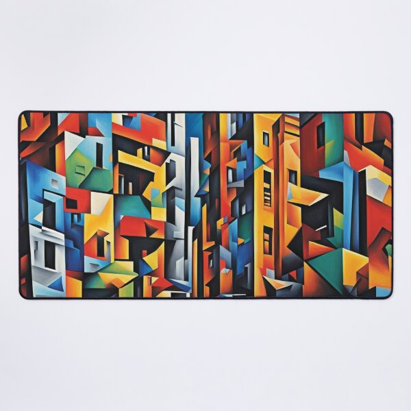 Item preview, Abstract cityscape print 1 designed and sold by Random Designs.