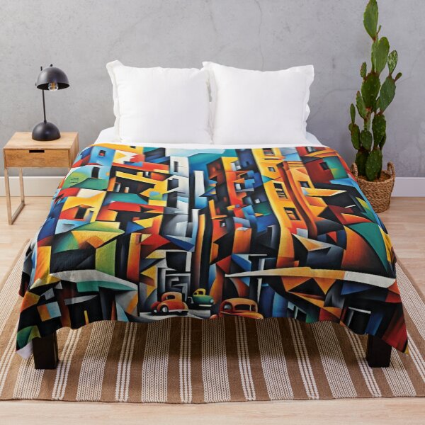 Item preview, Abstract cityscape print 1 designed and sold by Random Designs.