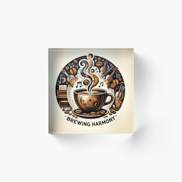 Item preview, Elaborando armonía: música y café designed and sold by CreativeMindAH.
