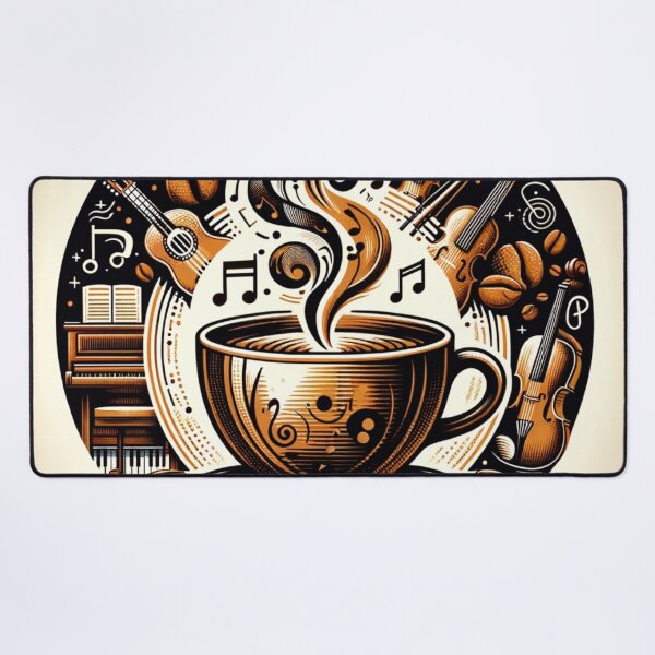 Item preview, Brewing Harmony - Music & Coffee designed and sold by CreativeMindAH.