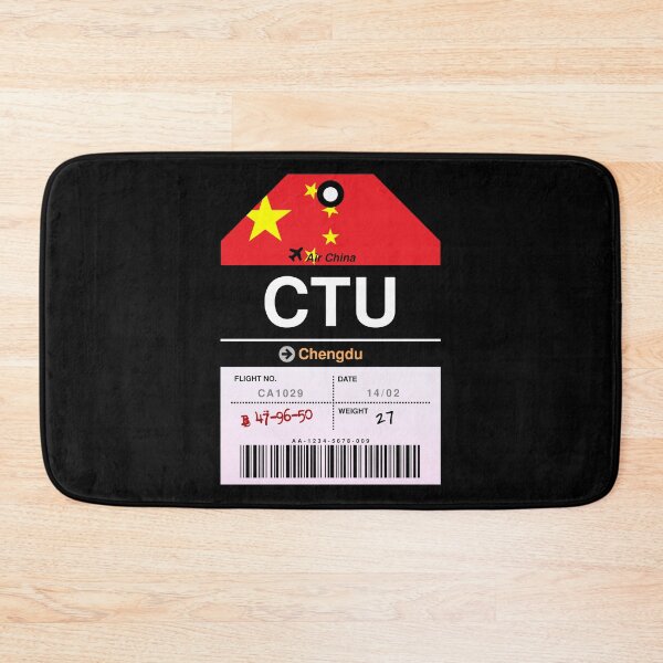 Item preview, Chengdu Airline Luggage Tag designed and sold by RabbitK.