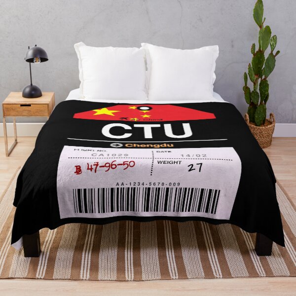 Item preview, Chengdu Airline Luggage Tag designed and sold by RabbitK.