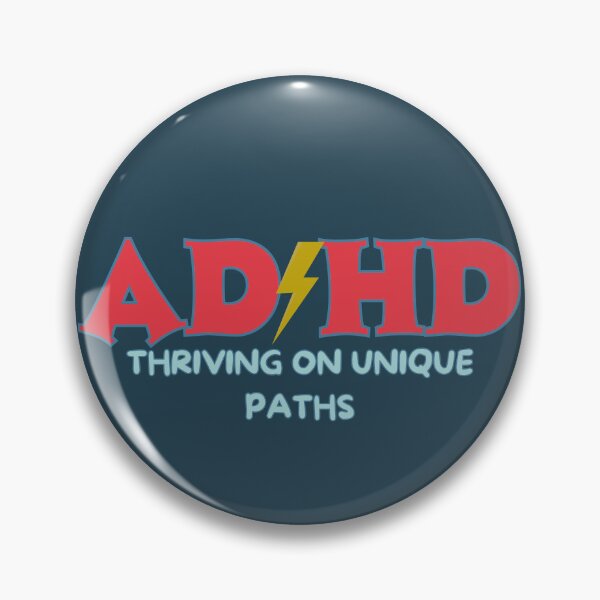 Item preview, ADHD Thriving on Unique Paths designed and sold by Guess4best.