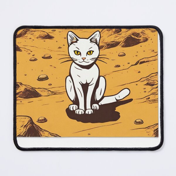 Item preview, Japanese shark catana lost in golden desert oh my cat designed and sold by Catana lover.