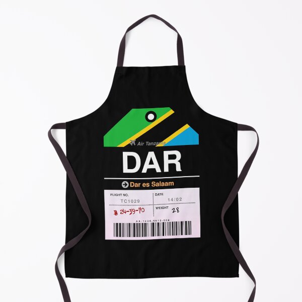 Item preview, Dar es Salaam Airline Luggage Tag designed and sold by RabbitK.