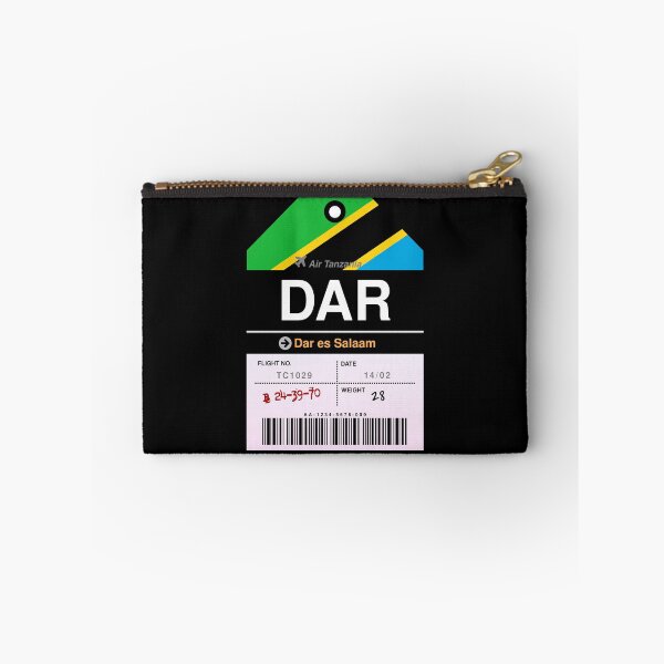 Item preview, Dar es Salaam Airline Luggage Tag designed and sold by RabbitK.