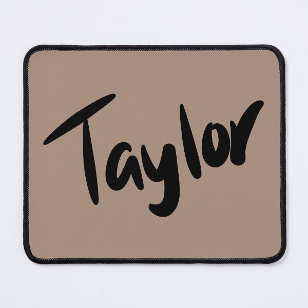Item preview, Taylor Name Handwriting Signature in Black Text designed and sold by Karen Ekdahl.