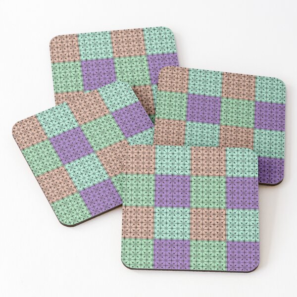 Item preview, Colorful Retro Cute Floral patchwork designed and sold by Artistestella.