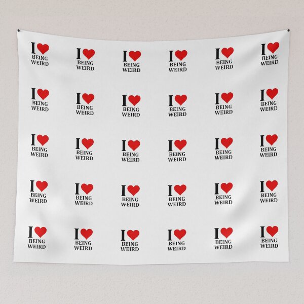 Item preview, I love being weird designed and sold by muchhappier.