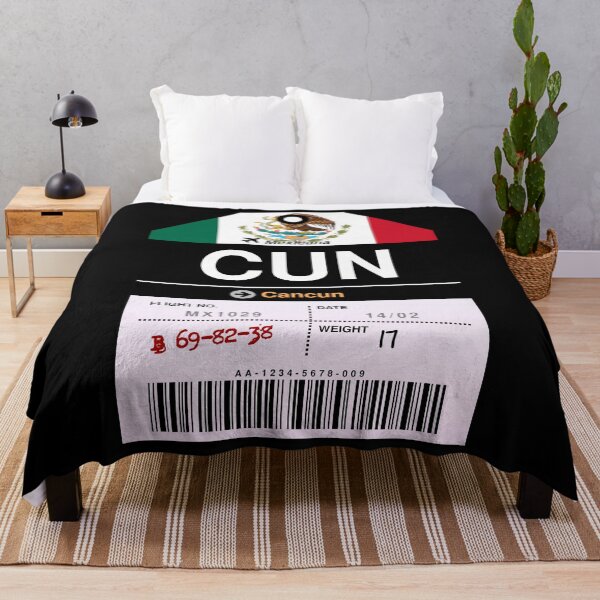 Item preview, Cancun Airline Luggage Tag designed and sold by RabbitK.