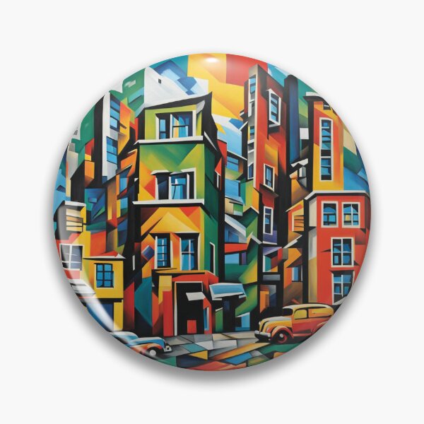 Item preview, Abstract cityscape print 2 designed and sold by Random Designs.